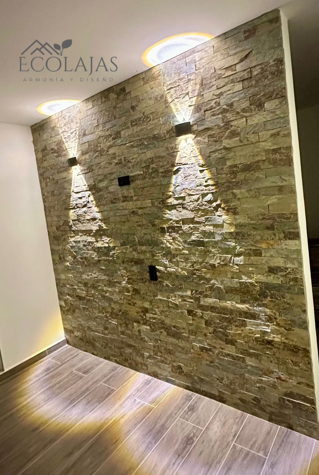 Muro iluminado